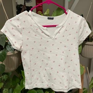 SOLD DO NOT BUY brandy melville cherry ashlyn top RARE